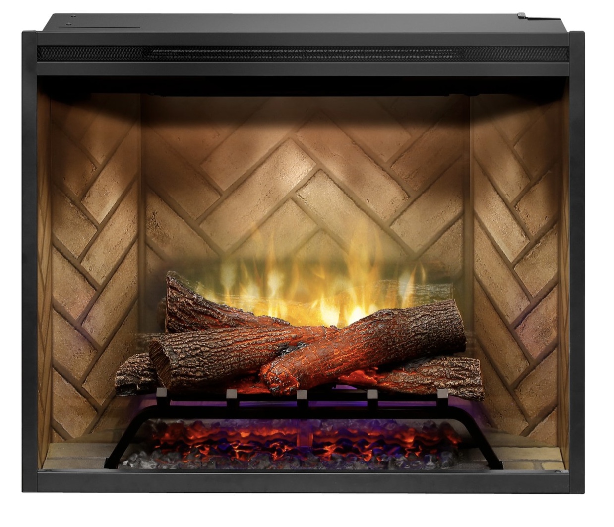 Dimplex Revillusion 36” Herringbone Built In Firebox - The Hearth And ...